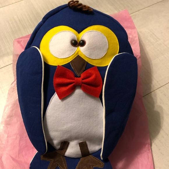 Blue Owl design kids backpack-NEW.3 different pcs-$15/3 pcs $16/1 IMPORTED. - Picture 6 of 9